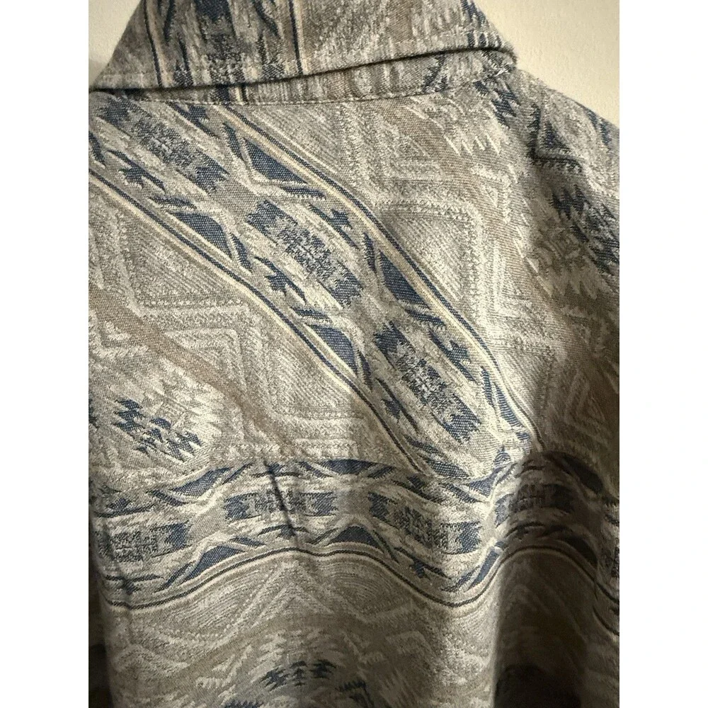 Outback‎ Trading Co Men's Lucas Long Sleeve Performance Shirt Grey XL - Picture 3 of 10